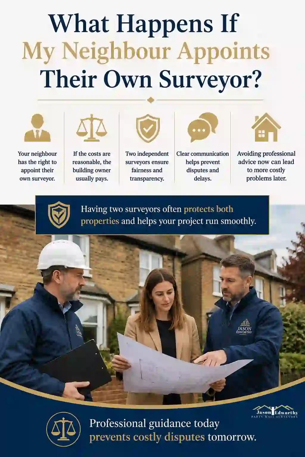 What Happens If My Neighbour Appoints Their Own Surveyor Hurstpierpoint?